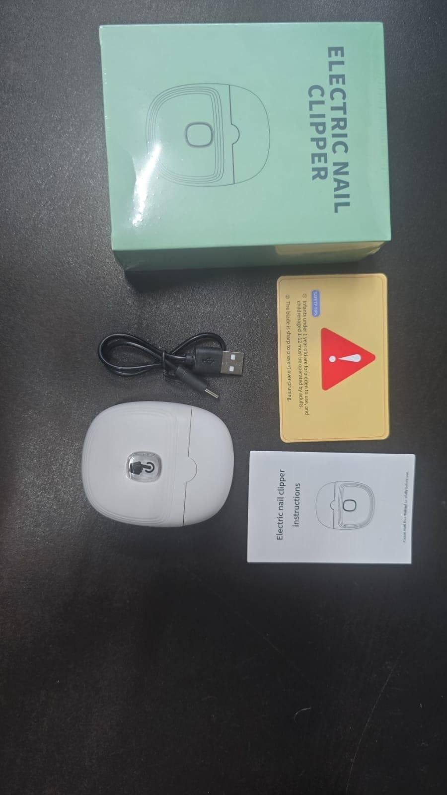 Electric Nail Trimmer – Safe, Painless & Rechargeable!