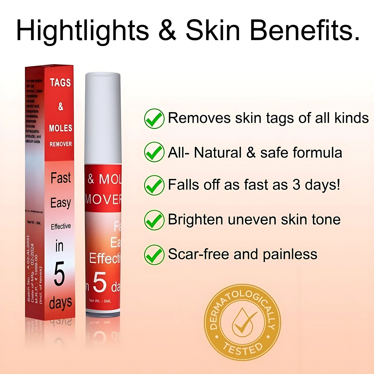 Tags & Moles Remover (Pack of 2)