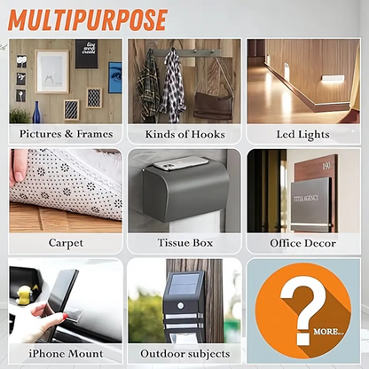 XL Double-Sided Nano Tape, Clear & Tough (Buy 1, Get 1 Free)