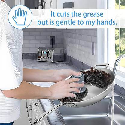 Soap Dispensing Palm Brush