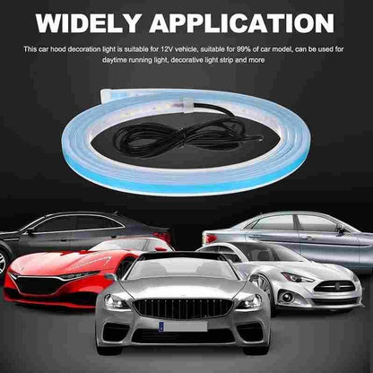 Car Interior Glowing Led Strip Lights (5M, Ice Blue)