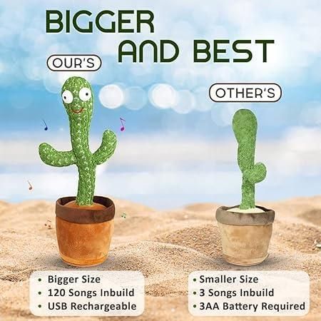 LED Talking & Dancing Cactus