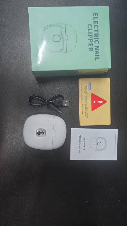 Electric Nail Trimmer – Safe, Painless & Rechargeable!