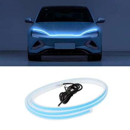 Car Interior Glowing Led Strip Lights (5M, Ice Blue)