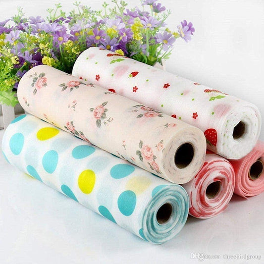 Kitchen Mats - Multi Purpose Waterproof Non-Slip Paper Roll Mat ( Random Color )