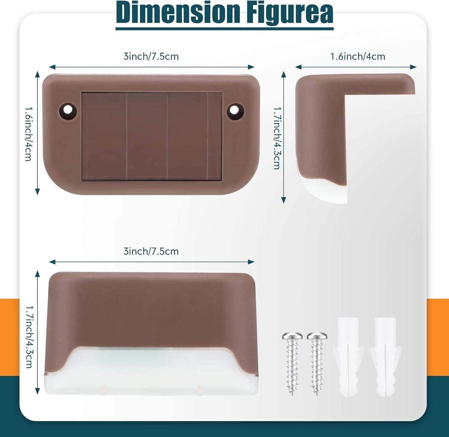 Premium Solar Deck Lights-Outdoor