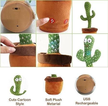 LED Talking & Dancing Cactus