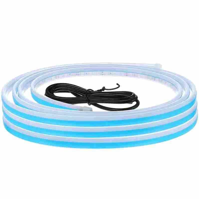 Car Interior Glowing Led Strip Lights (5M, Ice Blue)