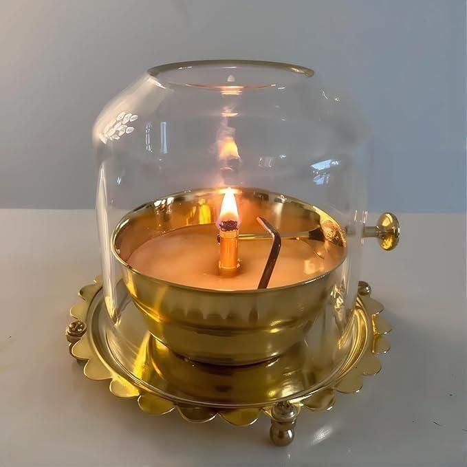 Jyotix Premium Brass Akhand Diya