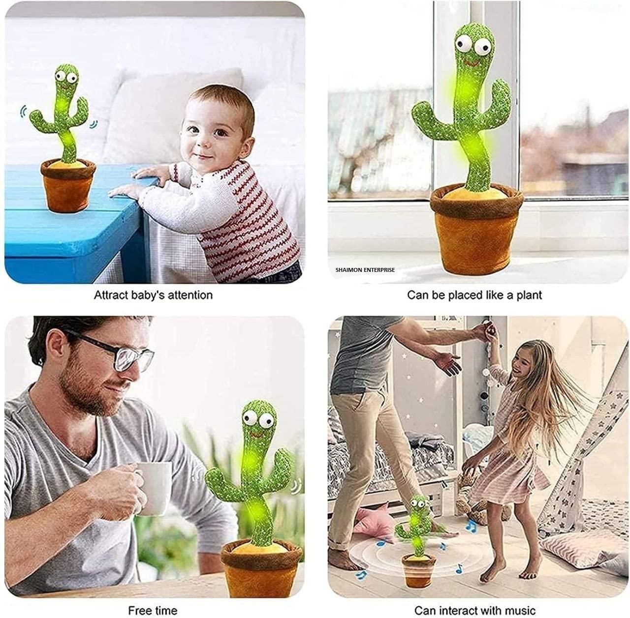 LED Talking & Dancing Cactus