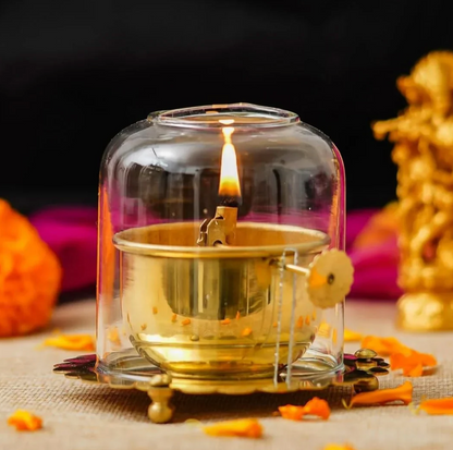 Premium Brass Akhand Diya