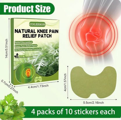 MartBee - Natural Knee Pain Relief Patches