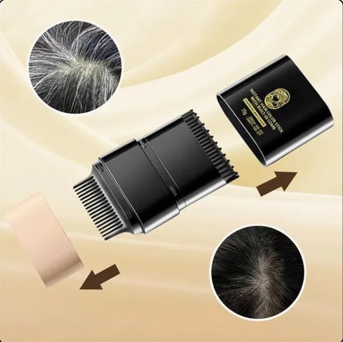 Hot Sale🔥 Instant Hair Color Stick, 2-in-1 Touch-Up Comb