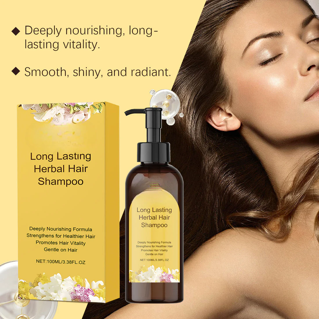 Japanese Natural Hair Dye Shampoo (Buy 1 Get 1 Free)