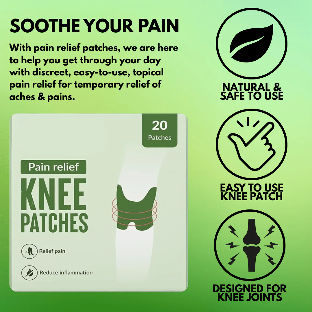 Painshield - Pain Relief Knee Patches (Instant Relief)