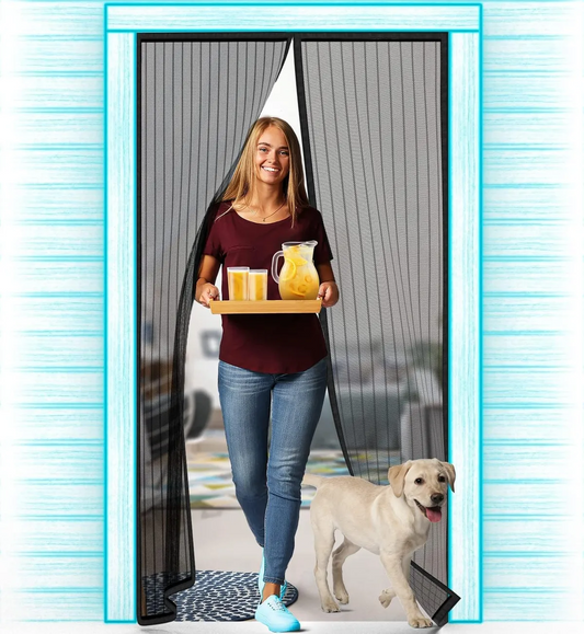 Magnetic Mosquito Mesh Curtain