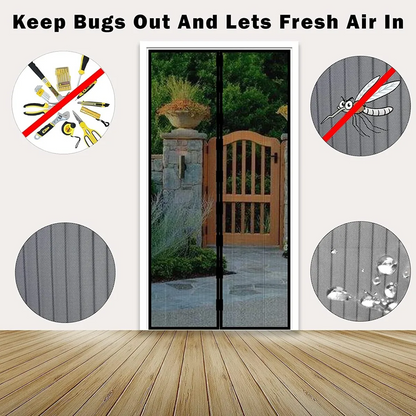 Magnetic Mosquito Mesh Curtain
