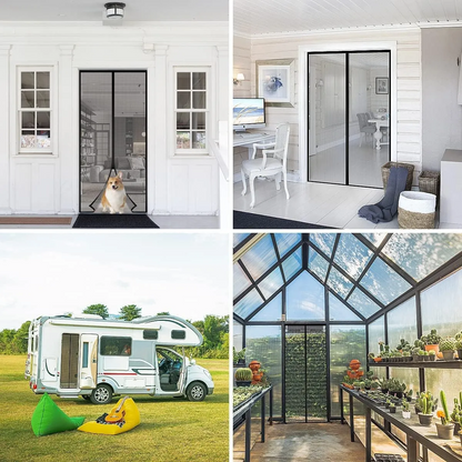 Magnetic Mosquito Mesh Curtain