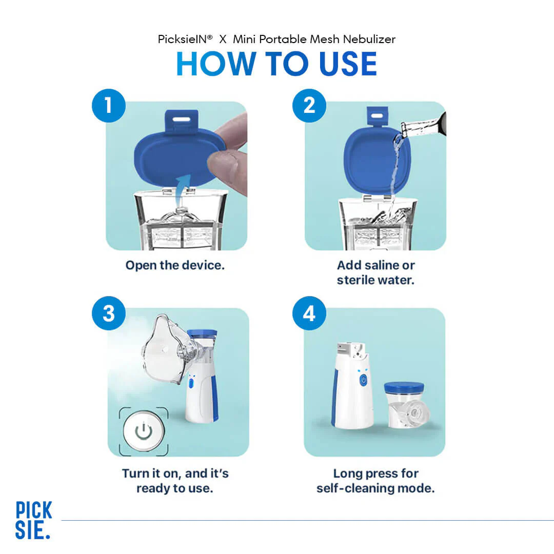 Portable Rechargeable Nebulizer