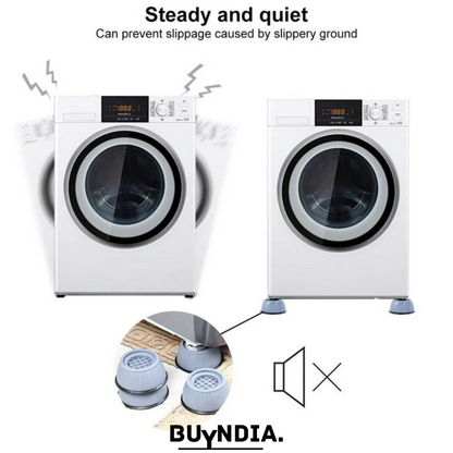 Anti Vibration Washing Machine Pads (Set of 4)