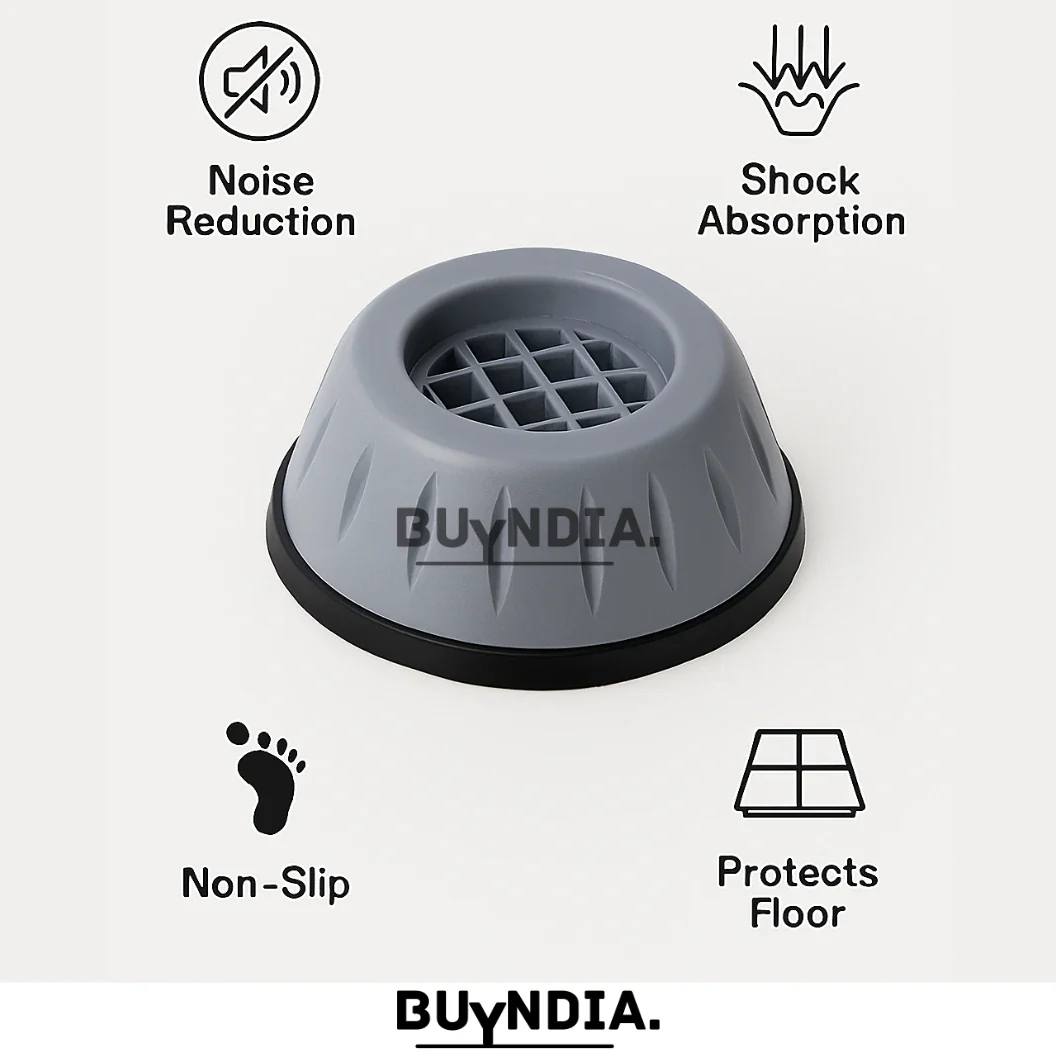 Anti Vibration Washing Machine Pads (Set of 4)