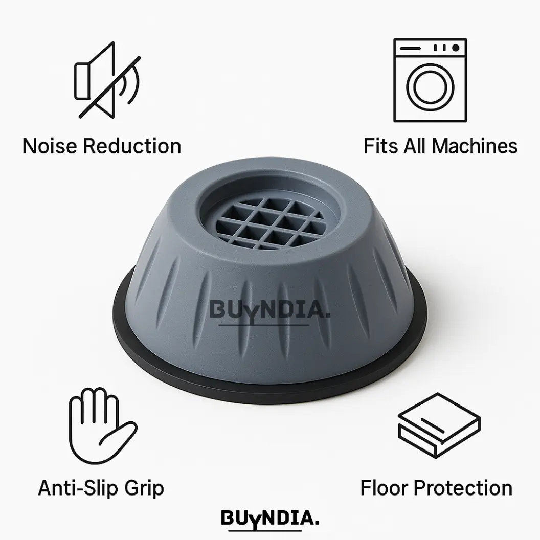 Anti Vibration Washing Machine Pads (Set of 4)