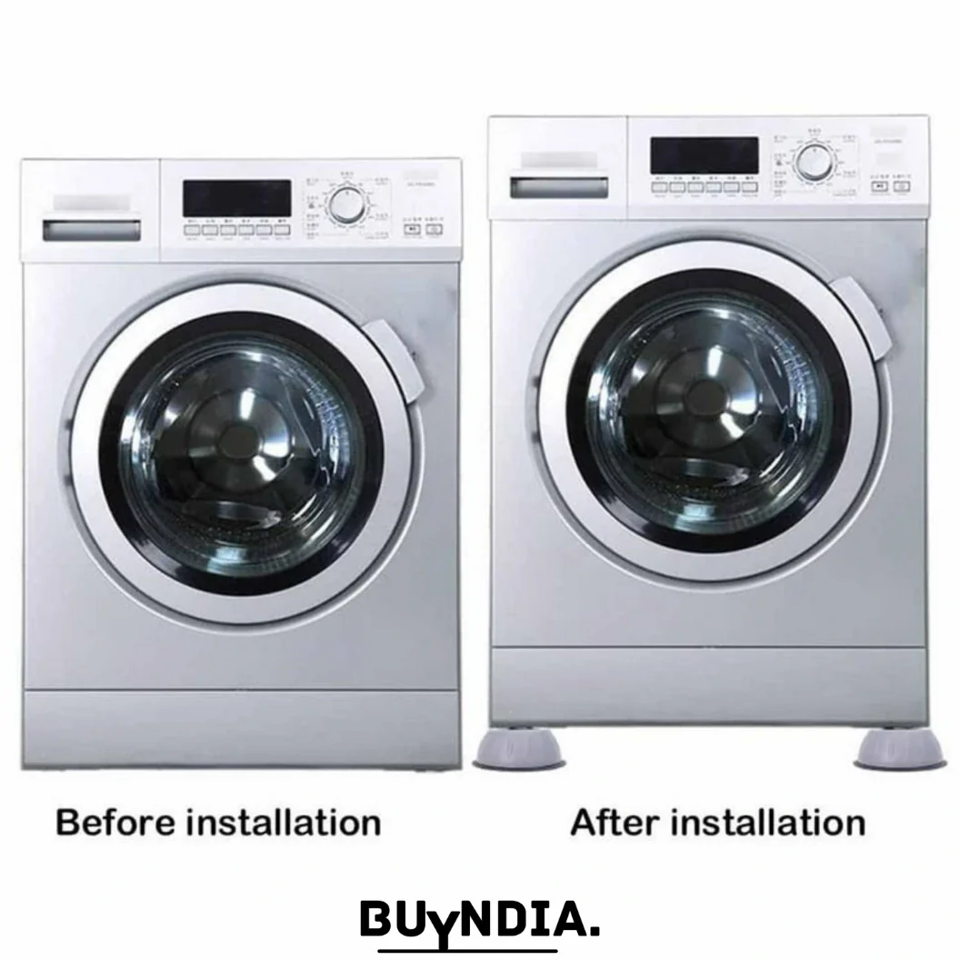 Anti Vibration Washing Machine Pads (Set of 4)