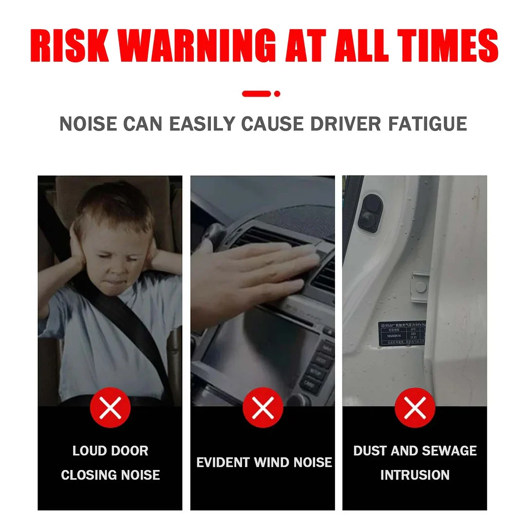 Self Adhesive Anti Noise Car Sealing Strip