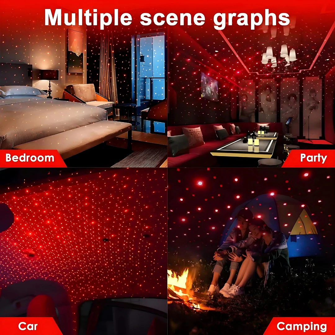 Mini Led Projection Lamp Star Night