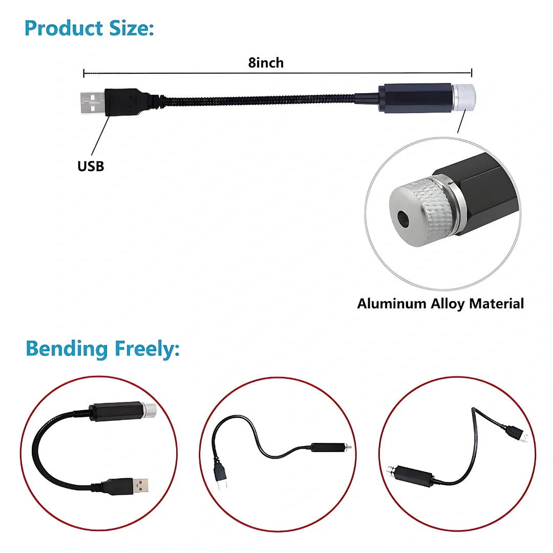 Mini Led Projection Lamp Star Night