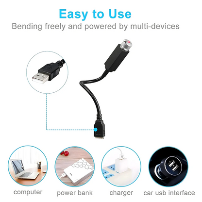 Mini Led Projection Lamp Star Night