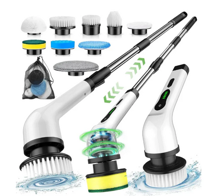 Cleanistic Electric Spin Scrubber (9-in-1)