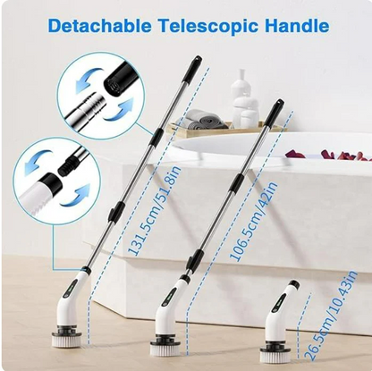 Cleanistic Electric Spin Scrubber (9-in-1)