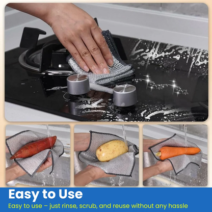 Multifunctional Non-scratch Wire Dishcloth (50% Discount + COD)
