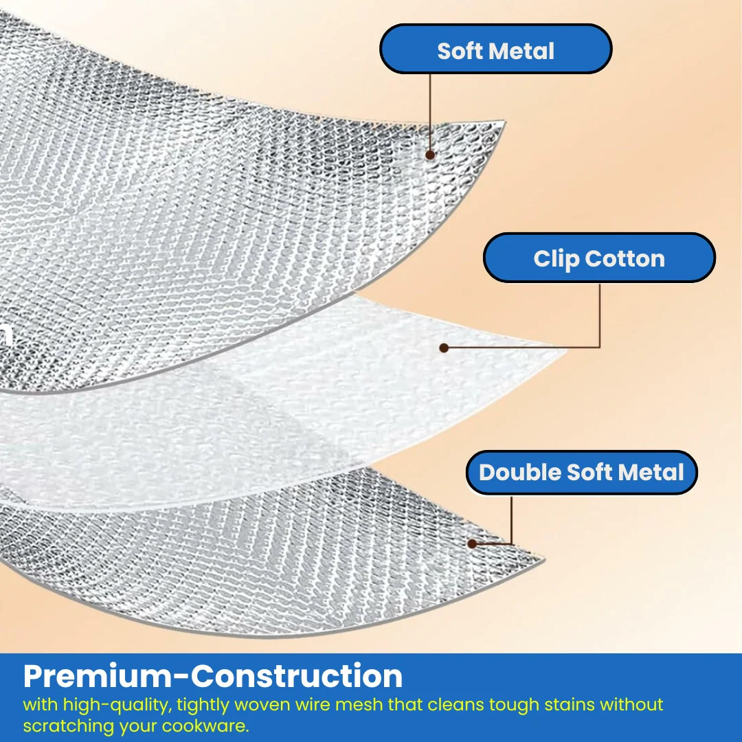 Multifunctional Non-scratch Wire Dishcloth (50% Discount + COD)