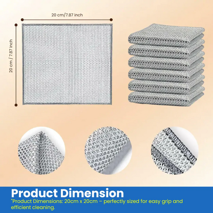 Multifunctional Non-scratch Wire Dishcloth (50% Discount + COD)