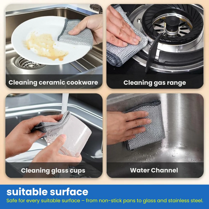 Multifunctional Non-scratch Wire Dishcloth (50% Discount + COD)