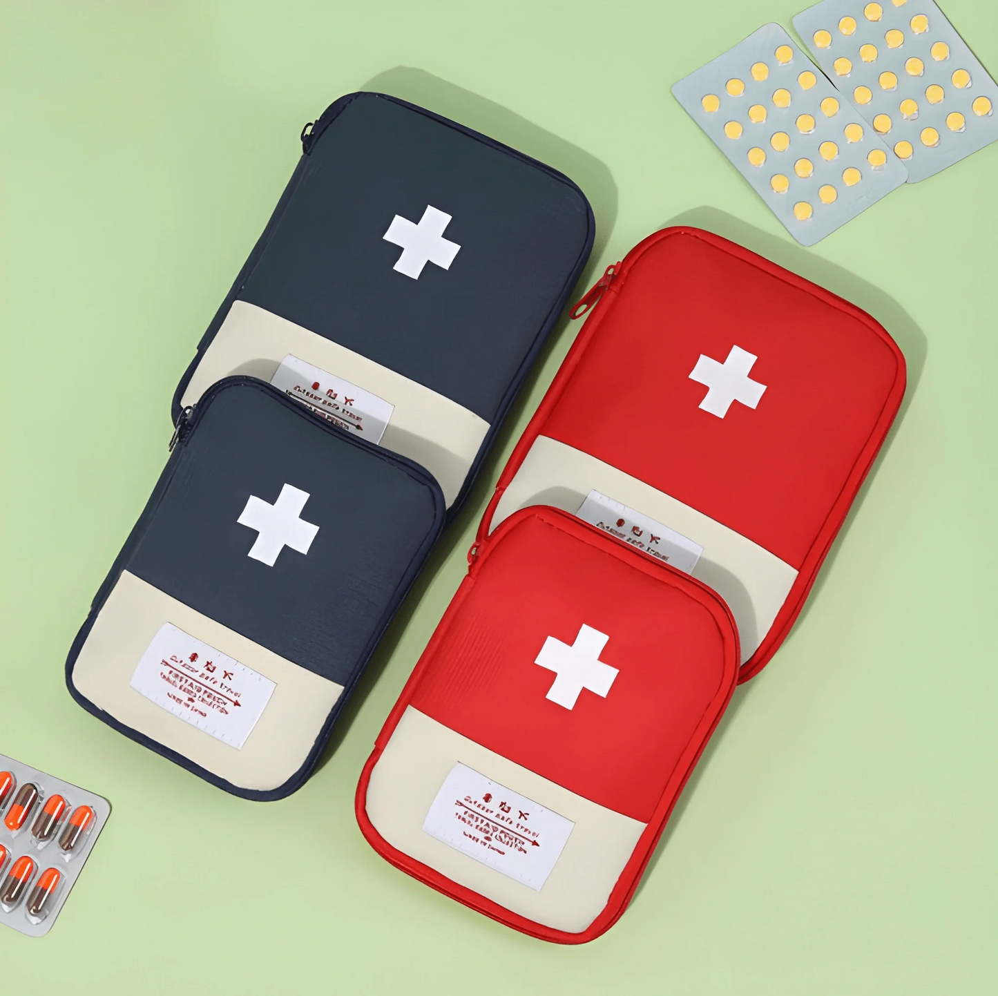 Mini Portable Travel Medicine Bag