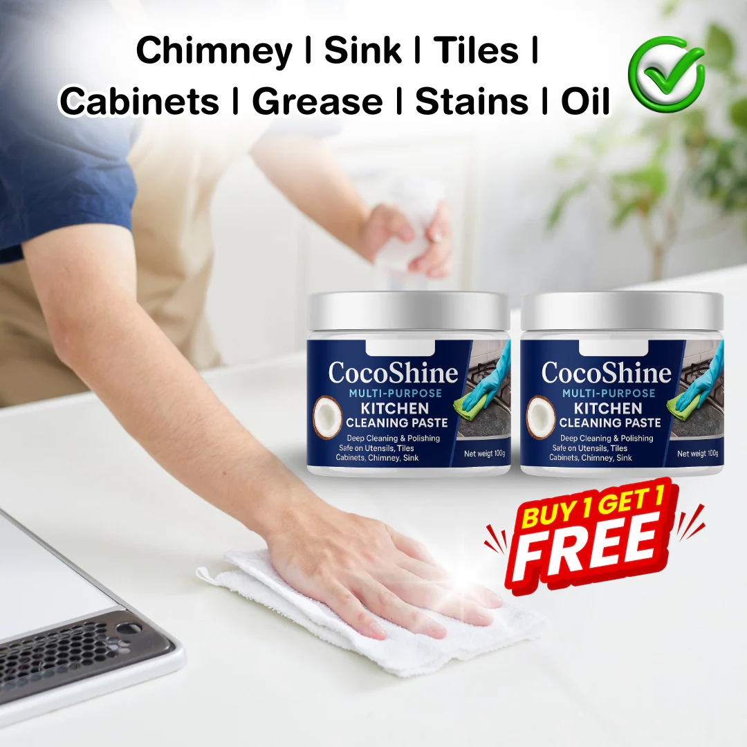 CocoShine Multi-Purpose Kitchen Cleaning Paste | BUY 1 GET 1 FREE!!!