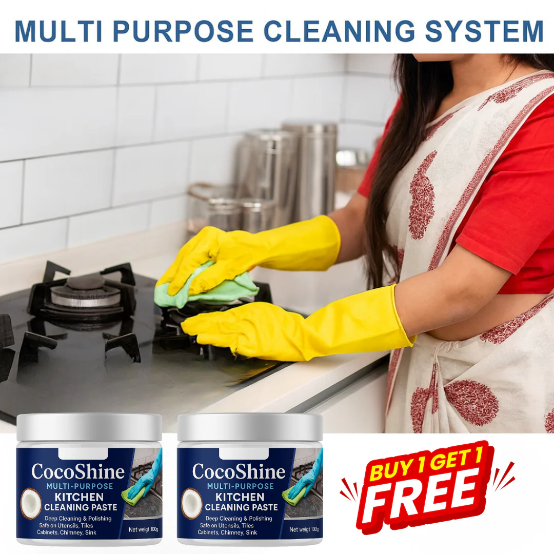 CocoShine Multi-Purpose Kitchen Cleaning Paste | BUY 1 GET 1 FREE!!!