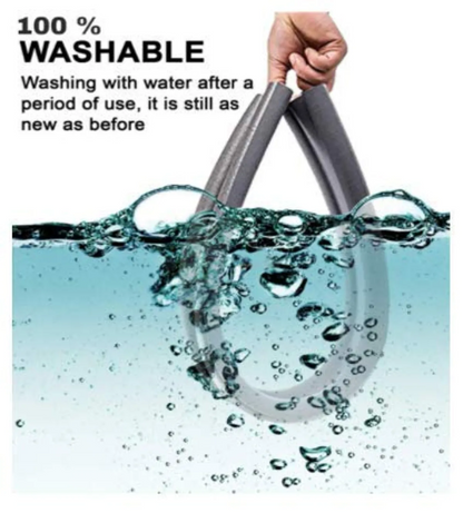 Pack of 3 Door Bottom Sealing Strip/Guard 120 GSM (39 Inches)