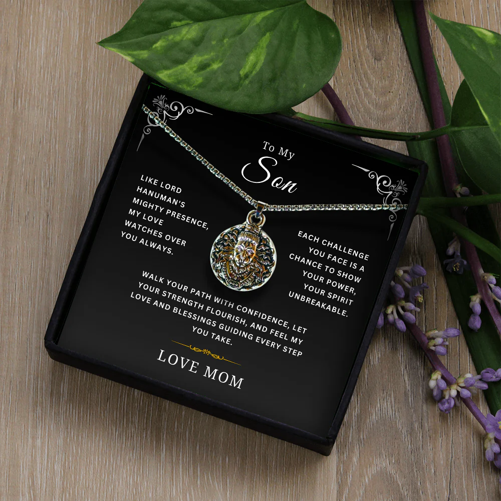 Hanumanji Strength Silver Pendent