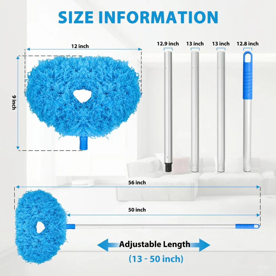 Multi-Purpose Extendable Ceiling Fan Duster